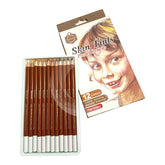 Keep smiling Skin tints 12 Pastel Pencils Pack